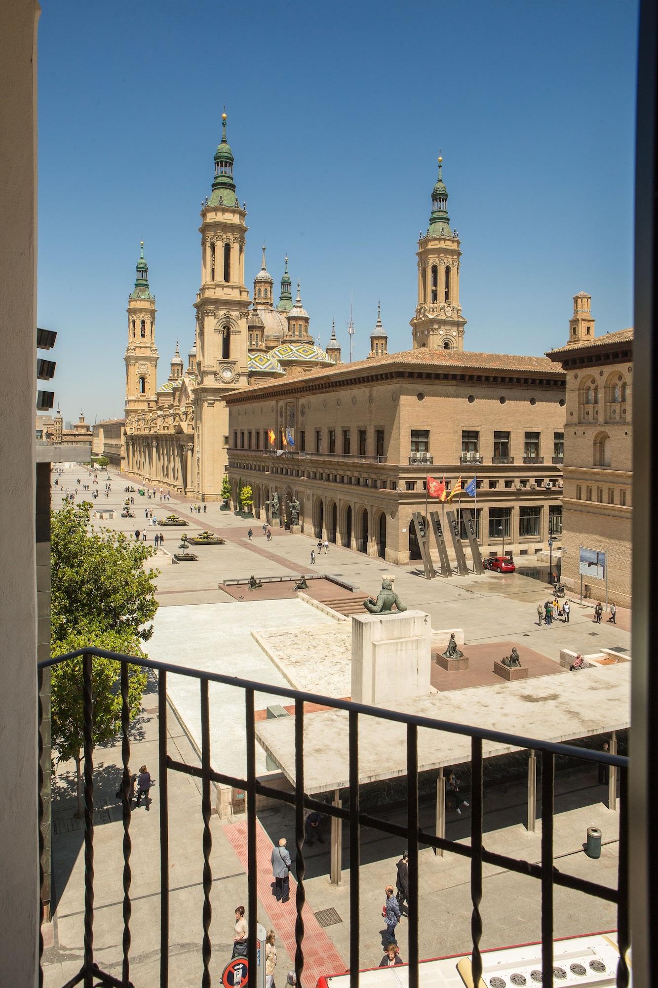 Hotel Tibur Saragossa Exterior foto