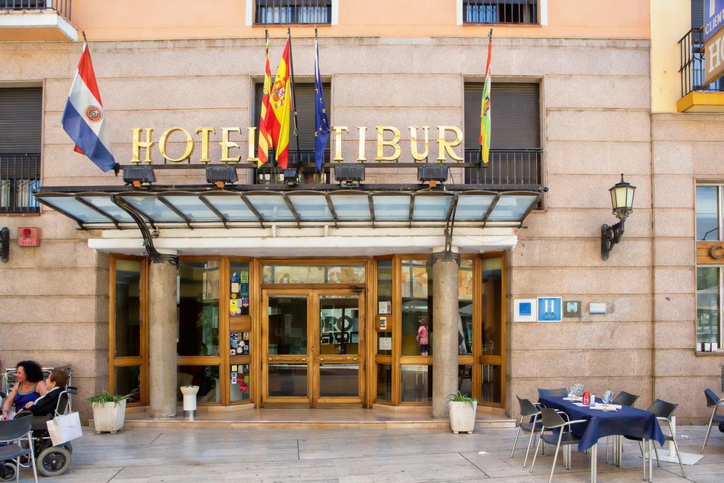 Hotel Tibur Saragossa Exterior foto