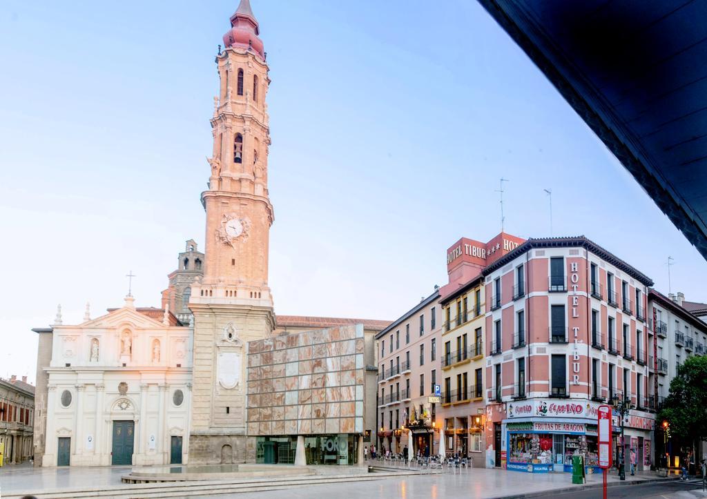 Hotel Tibur Saragossa Exterior foto